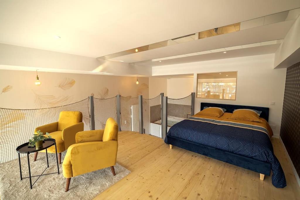 Loft De Luxe Le Chic, Grand Jacuzzi, Vue Port De Plaisance Apartment แซ็ง-วาเลรี-อ็อง-คู ภายนอก รูปภาพ