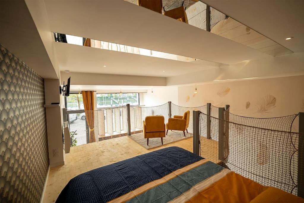 Loft De Luxe Le Chic, Grand Jacuzzi, Vue Port De Plaisance Apartment แซ็ง-วาเลรี-อ็อง-คู ภายนอก รูปภาพ