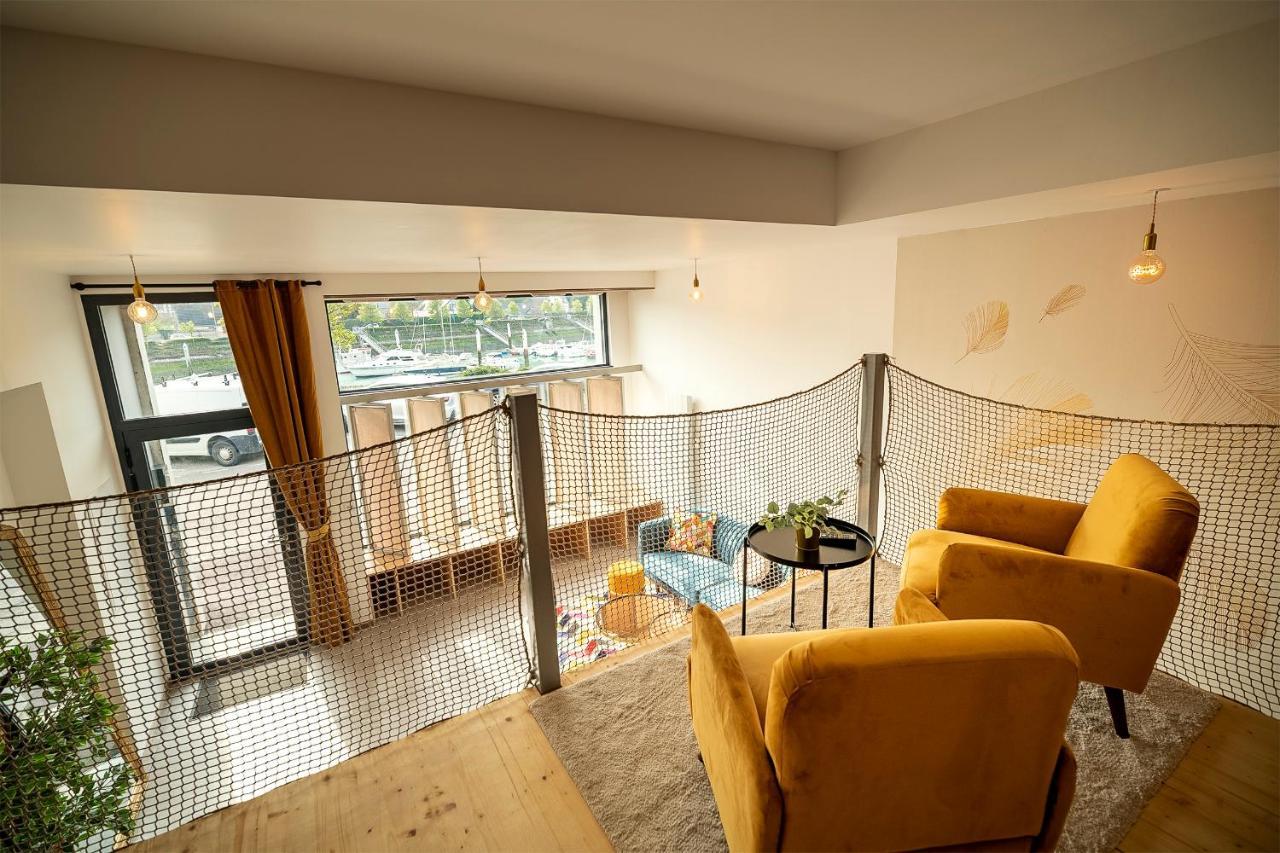 Loft De Luxe Le Chic, Grand Jacuzzi, Vue Port De Plaisance Apartment แซ็ง-วาเลรี-อ็อง-คู ภายนอก รูปภาพ